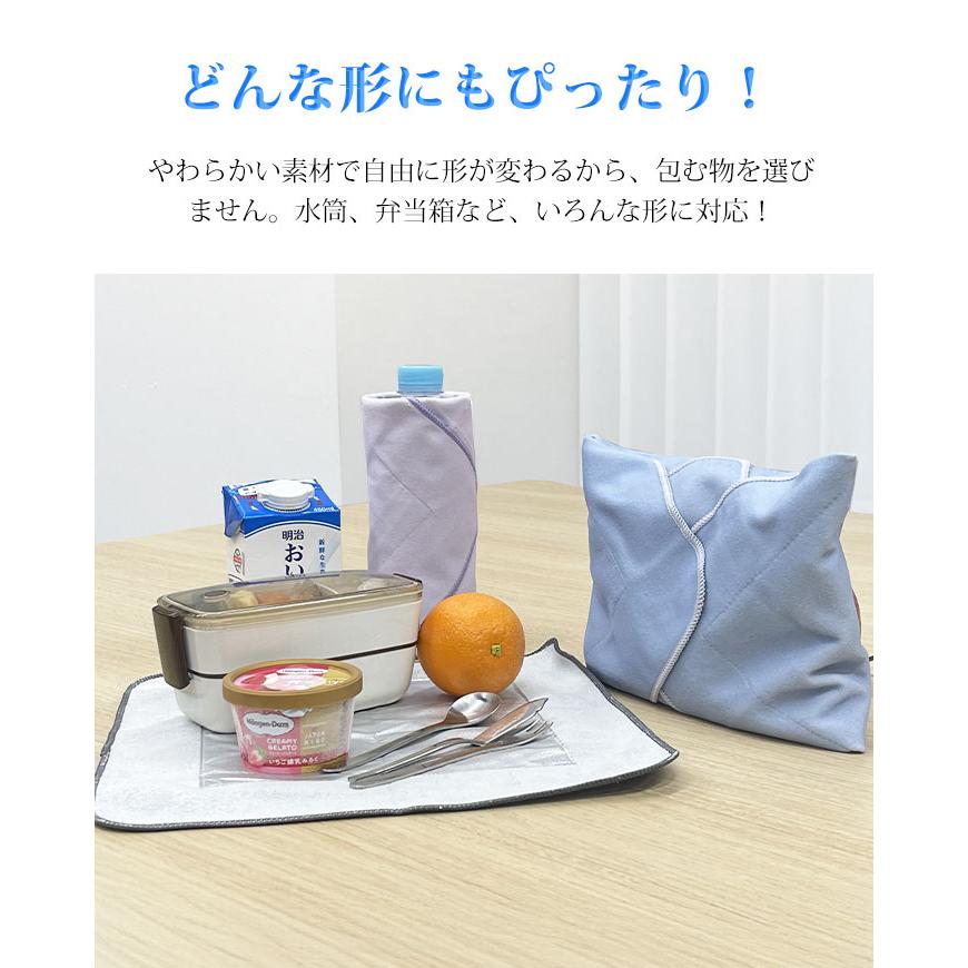 保冷クロス くっつく クロス 保冷 保温 ペットボトル 巻くだけ 保冷