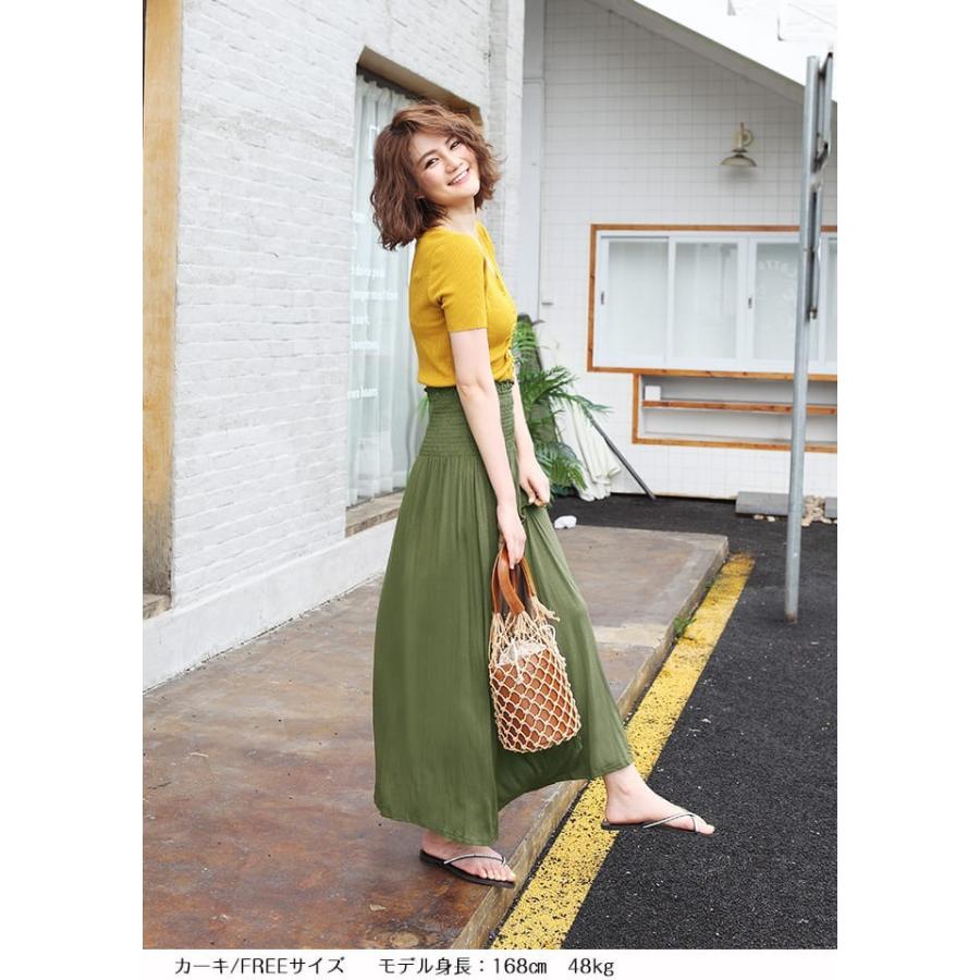 2wayワンピーススカート ワンピース スカート ベアワンピース シャーリング 春 夏 マキシ丈 ロング Opm1904 2108 Dark Angel ダークエンジェル 通販 Yahoo ショッピング