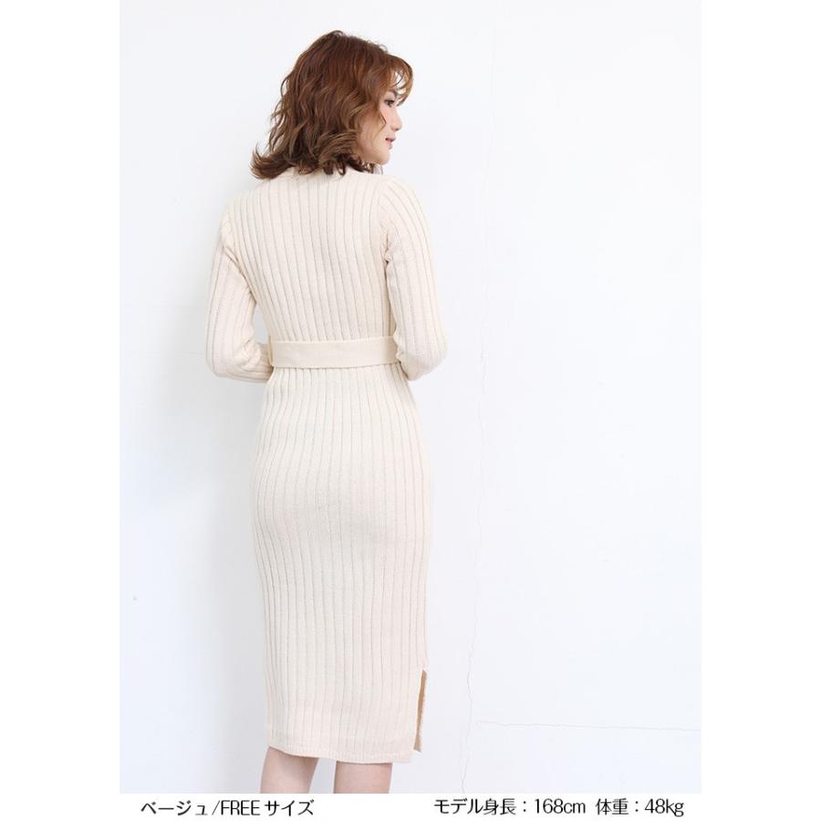 ニットワンピース 2way リブ レディース 秋冬 40代 ロング おしゃれ タイト カーディガン シンプル 長袖 上品 通勤 きれいめ 無地 ゆったり マキシ丈 黒 新作 Ot1909 1004 Dark Angel ダークエンジェル 通販 Yahoo ショッピング