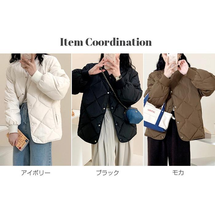 Dark Angel（ダークエンジェル） ノーカラーキルティングジャケット