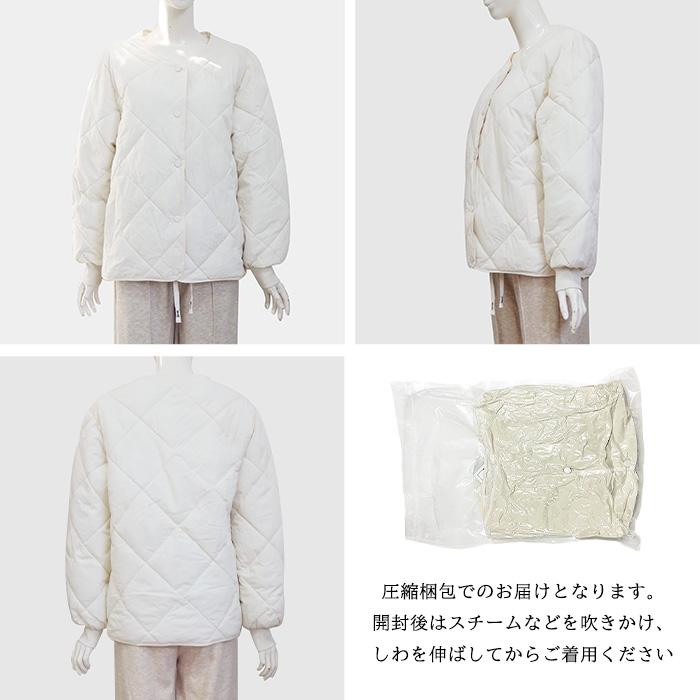 Dark Angel（ダークエンジェル） ノーカラーキルティングジャケット