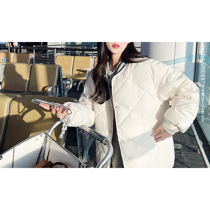 Dark Angel（ダークエンジェル） ノーカラーキルティングジャケット