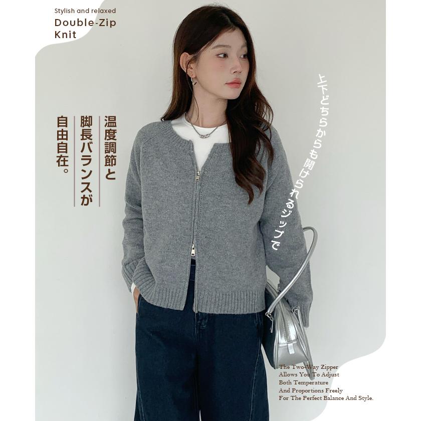 Rene☆パール☆ダブルジップカーディガン☆34 美品✨ルネ Rene ダブルジップカーディガン ホワイト パール 36 - メルカリ