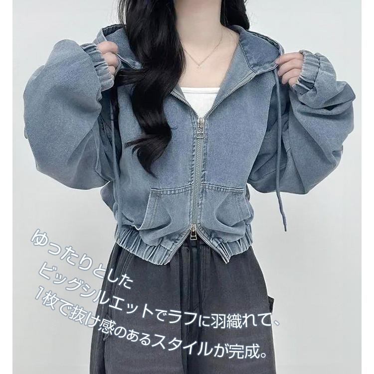 Dark Angel（ダークエンジェル） パーカー デニムパーカー ダブル