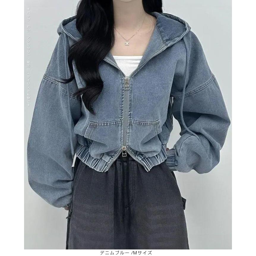 Dark Angel（ダークエンジェル） パーカー デニムパーカー ダブル