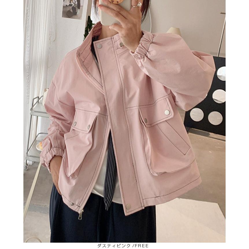 A.P.C ピンクブルゾンジャケットアウターFUDGE掲載 A.P.C ピンクブルゾンジャケットアウターFUDGE掲載