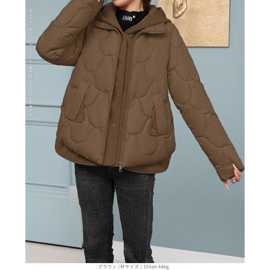 新品未使用タグ付き　PGG キルティング 中綿ジャケット　4 Dark Angel（ダークエンジェル） 中綿ジャケット レディース