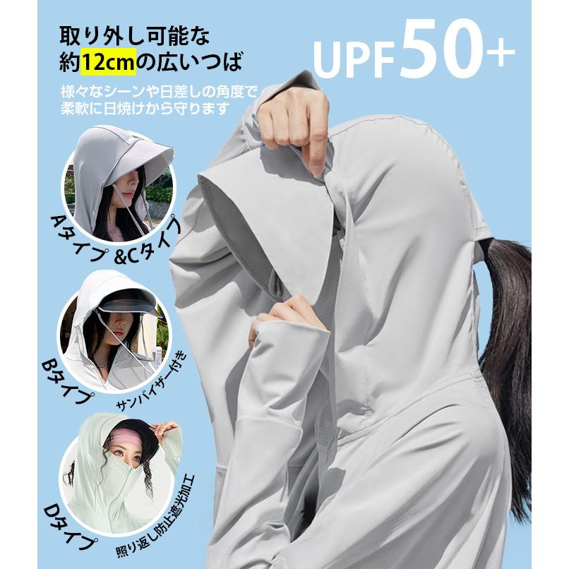 LOUDMOUTH UVパーカー(998) S/L レディース レディース UVパーカー ブラック | LOUDMOUTH JAPAN