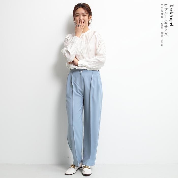 Dark Angel 春ボトムス パンツ レディース きれいめ ワイド Dark Angel 春ボトムス パンツ レディース きれいめ ワイド
