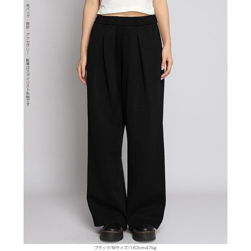 HERMES タック入りパンツ ダークグレー 36 キレイめ シンプル 着回し Dark Angel（ダークエンジェル） タックワイドパンツ ボドムス バイ