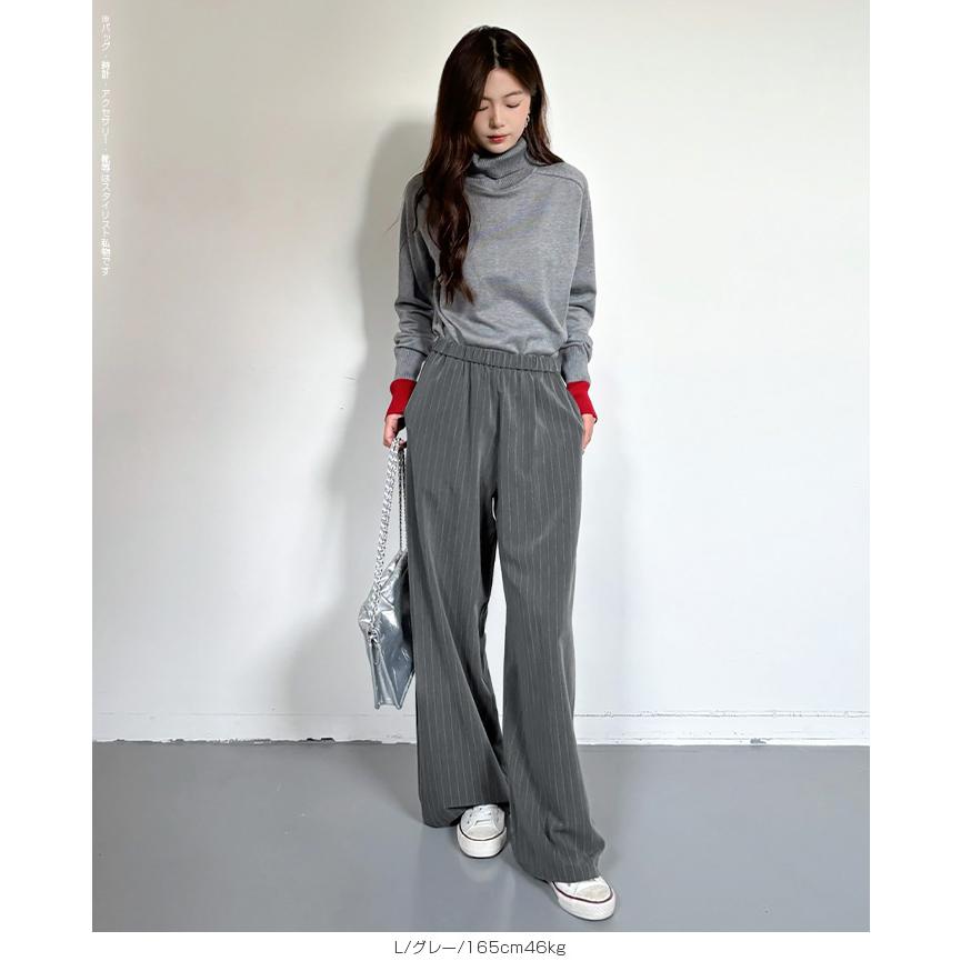 Dark Angel（ダークエンジェル） パンツ ストライプ ワイドパンツ