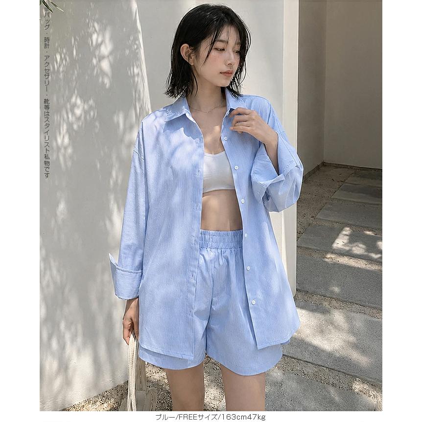 【極美品】IRISHMAN 光る防水タックショートパンツ レディース M 総柄 Dark Angel（ダークエンジェル） 水陸両用 オーバーシャツラッシュ