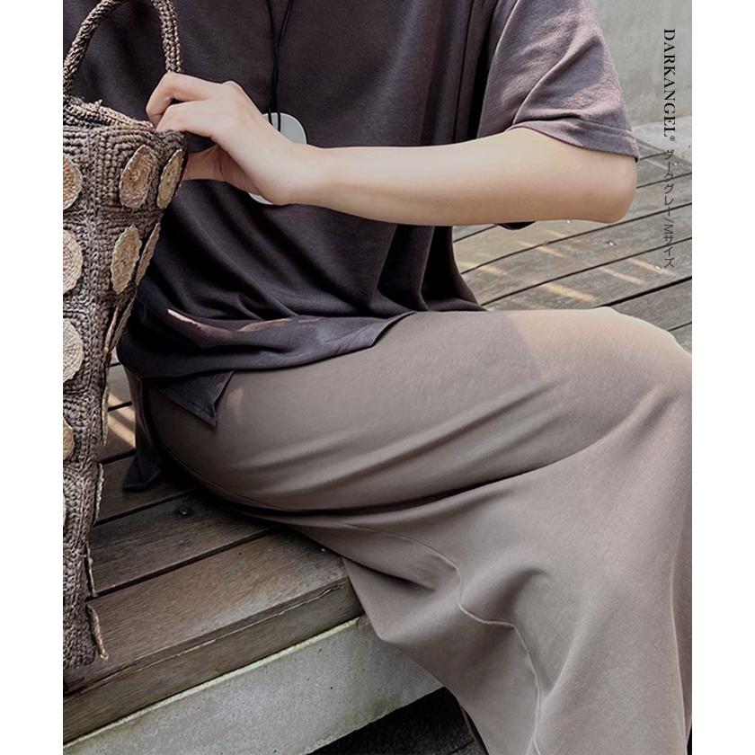 新品未使用　DRKSHDダークシャドウ　ロングスカート　レディース　タイト タイトスカート RICK OWENS DRKSHDW(リックオウエンス ダークシャドウ