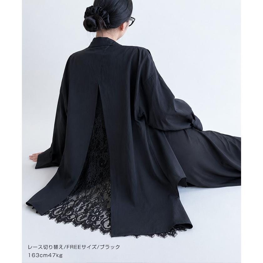 ストライプシャツラッシュガード ママ水着 服見え ストライプシャツ