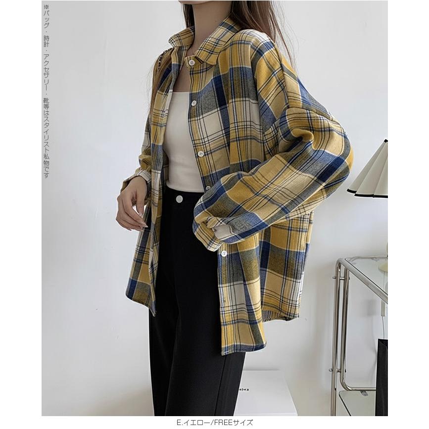 Dark Angel ブラウス 秋 シャツ チェックシャツ チェック