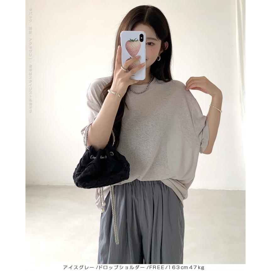 シーマリー　cccmalie シアーポロ襟ロングカットソー　ブラック　黒 シーマリー cccmalie シアーポロ襟ロングカットソー ブラック 黒