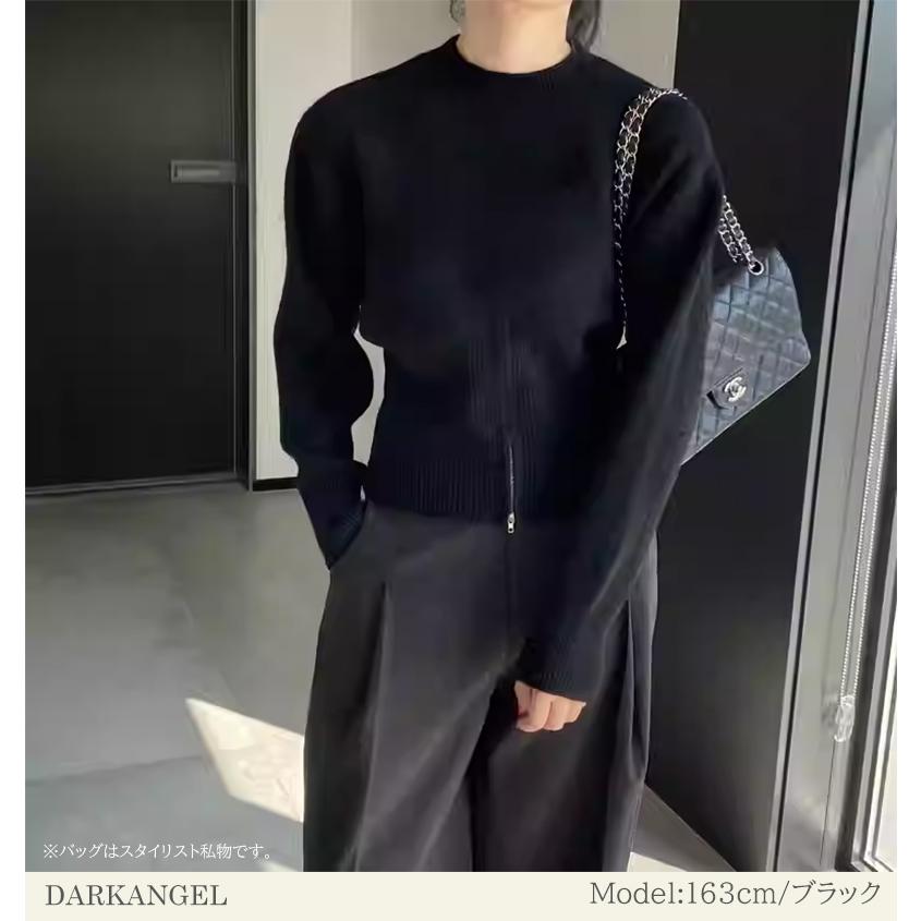 Angelic Pretty／タートルセーター　黒色 サニークラウズ ちょいオフタートルセーター〈レディース〉黒