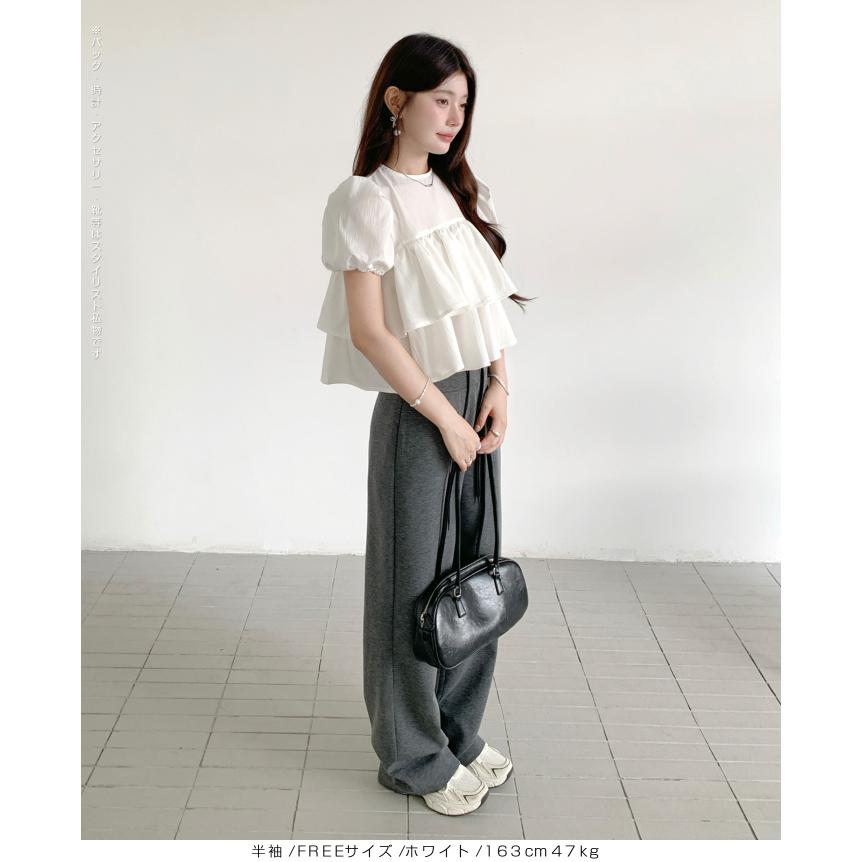 Dark Angel ブラウス トップス フリルトップス レディース