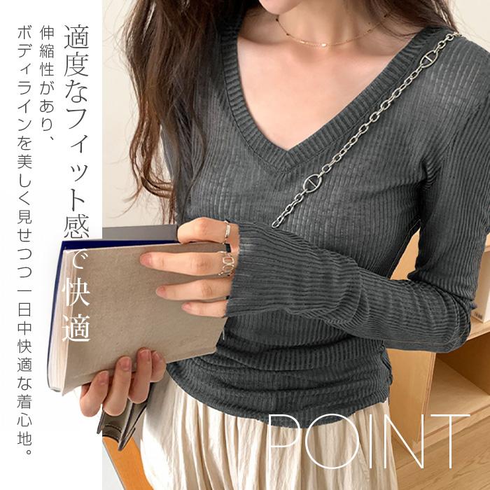 argue ネックレスとリブニット argue ネックレスとリブニット argue ネックレスとリブニット