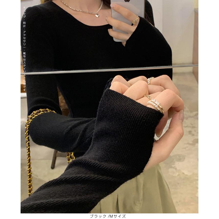 Dark Angel（ダークエンジェル） ニット トップス スクエアネック