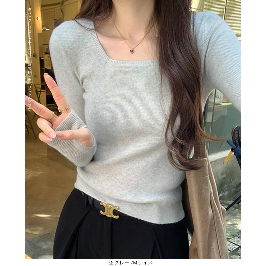 Dark Angel（ダークエンジェル） ニット トップス スクエアネック