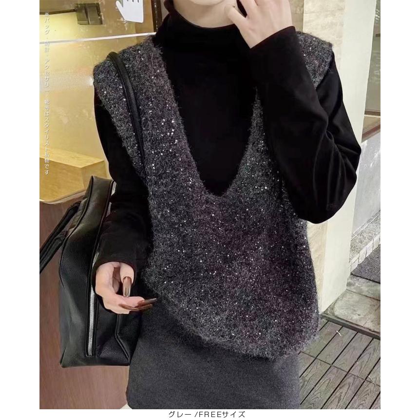 Dark Angel（ダークエンジェル） トップス スパンコール ニット ニット