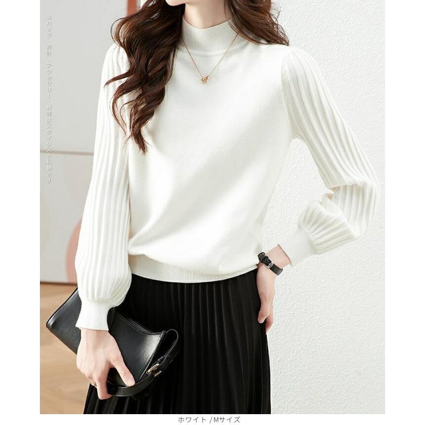 JURGEN LEHL ホワイト ハイネックニット 新品未使用♡ LADY LUCK LUCA（レディラックルカ） ニット セーター LC/LLL ラメMIX