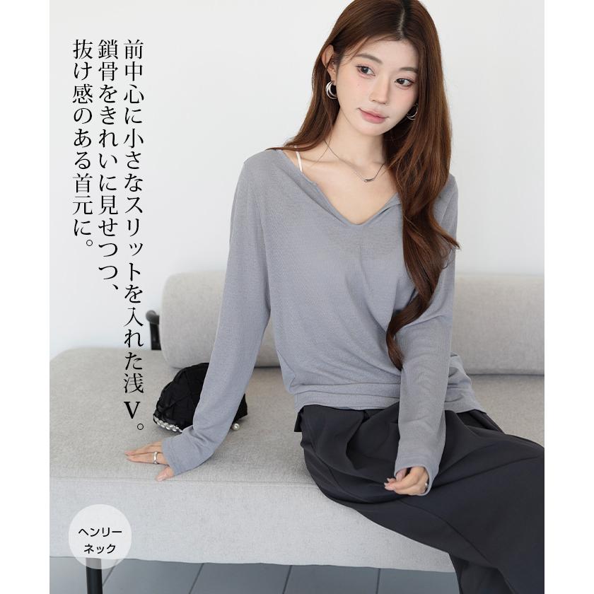 Dark Angel（ダークエンジェル） シアー ロンT リブ レイヤード