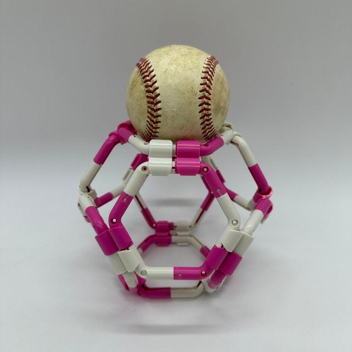 虎柄サインボールスタンド 8面ブロック トラ柄 タイガー tiger ボールスタンド ディスプレイ ボール置き台 ボール収納 記念ボール |  | 07