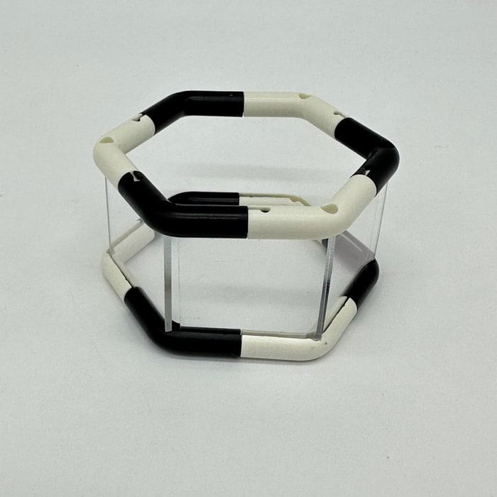 虎柄 サインボール チューブ スタンド 5cm高 ケースセット トラ柄 タイガー tiger ボールスタンド ディスプレイ ボール置き台 ボール収納 |  | 04