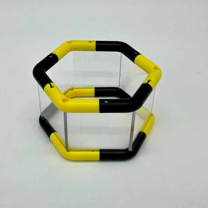 虎柄 サインボール チューブ スタンド 5cm高 ケースセット トラ柄 タイガー tiger ボールスタンド ディスプレイ ボール置き台 ボール収納 |  | 07