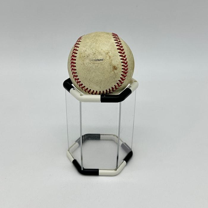 虎柄 サインボール チューブ スタンド 11cm高 ケースセット トラ柄 タイガー tiger ボールスタンド ディスプレイ ボール置き台 ボール収納 |  | 07