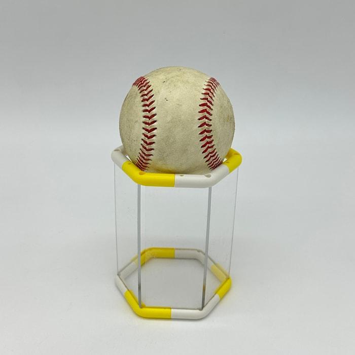 虎柄 サインボール チューブ スタンド 11cm高 ケースセット トラ柄 タイガー tiger ボールスタンド ディスプレイ ボール置き台 ボール収納 |  | 09