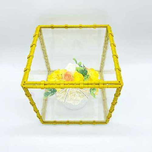 フラワー ケース キューブ 大 21cm クリア カバー 花 透明 おしゃれ インテリア デザイン かわいい プレゼント ニューノーマルブロック |  | 01