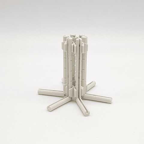 フラワー スタンド 6本柱 クリア カバー 花 透明 おしゃれ インテリア デザイン かわいい プレゼント ニューノーマルブロック | 