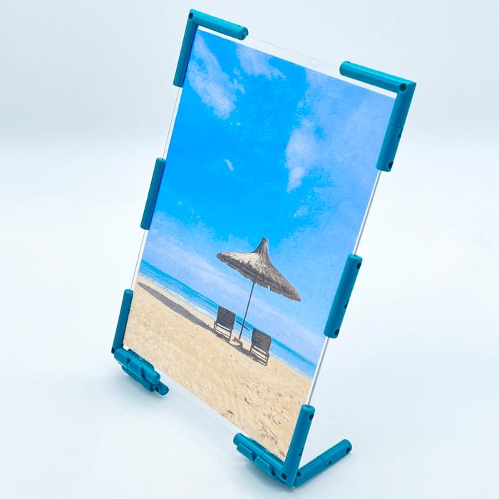 フォトパネル  1面  A5サイズ 組み立てキット 手作り 考えて創る 写真立て 組み換え自由 ニューノーマルブロック |  | 02