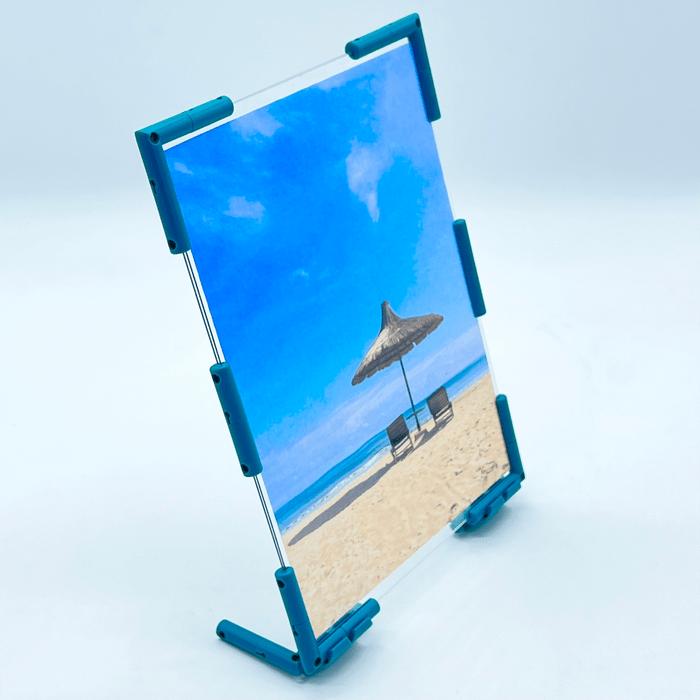 フォトパネル  1面  A5サイズ 組み立てキット 手作り 考えて創る 写真立て 組み換え自由 ニューノーマルブロック |  | 06