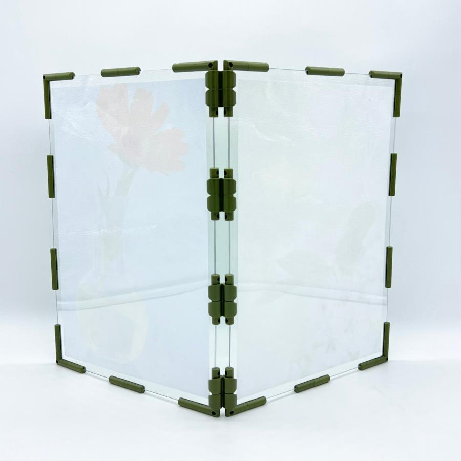 フォトパネル  2面  A4サイズ 組み立てキット 手作り 考えて創る 写真立て 組み換え自由 ニューノーマルブロック |  | 01