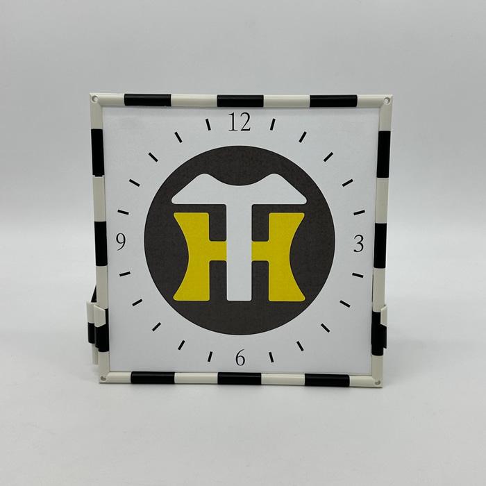 阪神タイガース 公式ファンクラブ 掛け時計(新品)箱入り未使用 阪神タイガース承認 クロックフレーム タイガースファン 阪神ファン