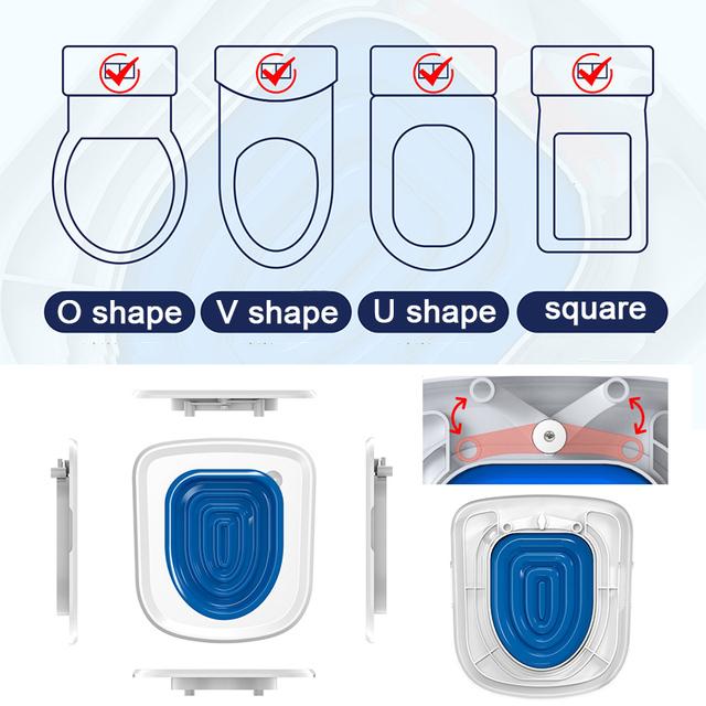 猫用の再利用可能なプラスチック製トレーニングキット,トイレトレーニング用のトイレトレーニングキット,猫用の光沢のあるクリーニングトレイ,トイレトレーニ｜newold-goods｜10