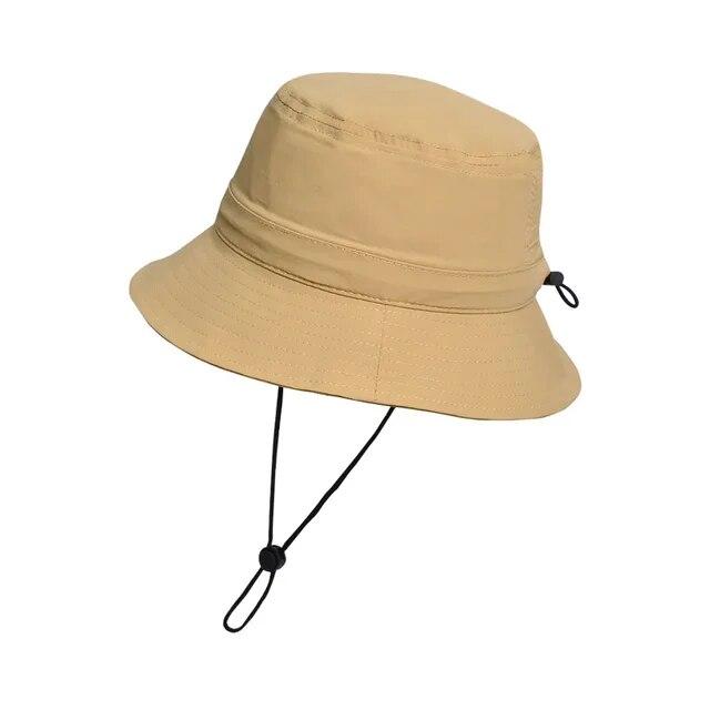 男性と女性のためのアベンチュリの夏のバケツ帽子,湾曲した日焼け止め,屋外の日よけ帽｜newold-goods｜09
