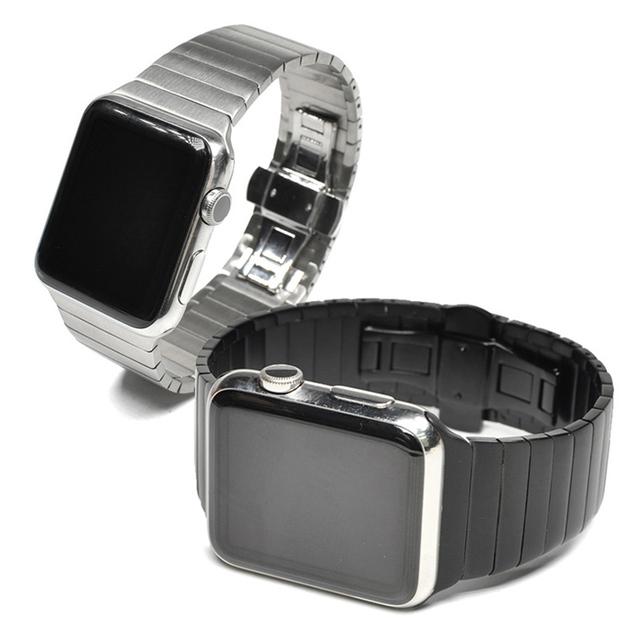 Apple Watch用ステンレススチールストラップ,バタフライリンク Apple Watch用ステンレススチールストラップ,バタフライリンク