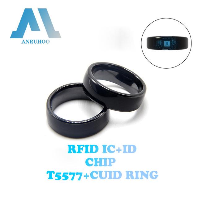 書き込み可能なキーを備えたスマートRFIDチップリング,125KHz t5577