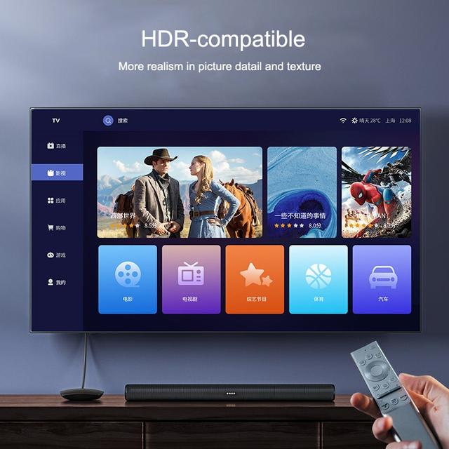 SamsungHhdmi 4k 60hzケーブル,miボックス用スプリッター,hdtv hdmi 2.0,オーディオケーブルスイッチ,xiaomi p｜newold-goods｜02