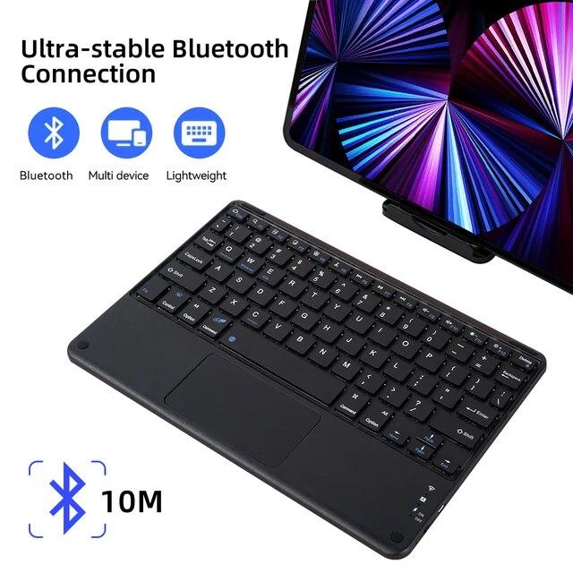 タッチパッド付きワイヤレスキーボードとマウス,Bluetooth,超薄型,iPad,Samsung,Xiaomi,Huawei用｜newold-goods｜18