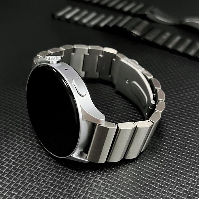男性用チタンバンド,Samsung Watch 3, Galaxy Watch 46mm,huawei,究極のgt2,3 pro,交換用ブレスレット2｜newold-goods｜09