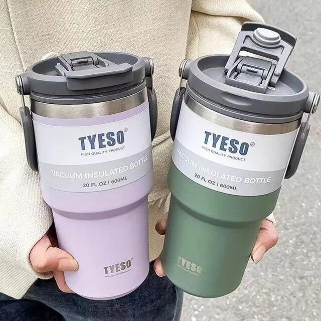 Tyeso-ステンレス鋼の二重層断熱魔法瓶、コーヒーカップ、トラベルマグ、真空フラスコ、冷温、車のウォーターボトル｜newold-goods｜02