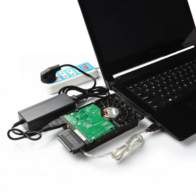 USBからSatataへの変換ケーブル,データ接続,古いシリアルポート,ラップトップ,デスクトップ,コンピューター,480 mbps,hddアダプター｜newold-goods｜14
