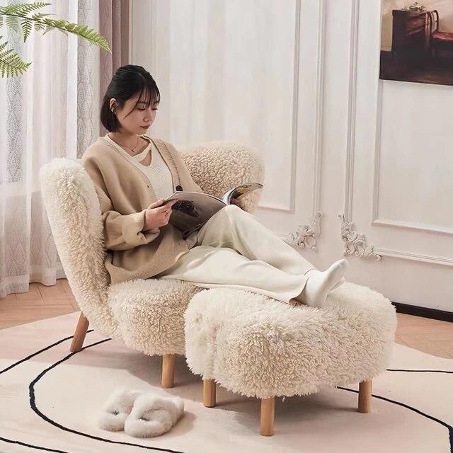 赤ちゃんのための北欧の豪華な椅子,バルコニー,怠惰なスタイルの