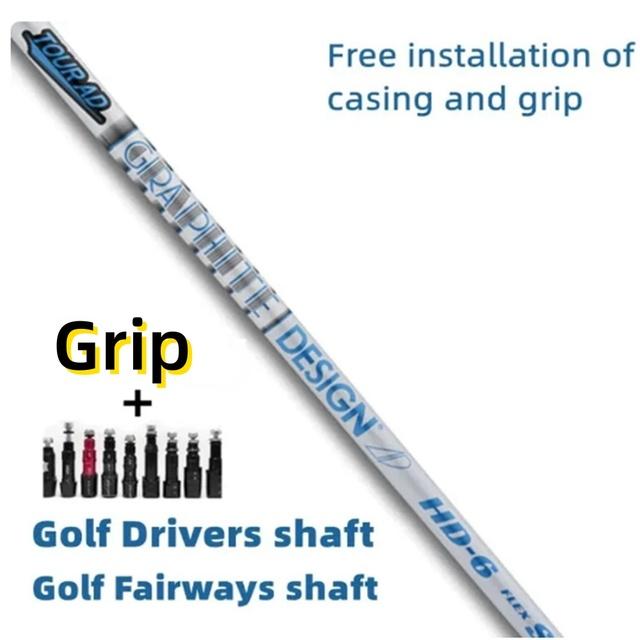 ゴルフドライバークラブグラファイトシャフト、フリーアセンブリスリーブとグリップツアーHD、フレックス5 6 r sr s a